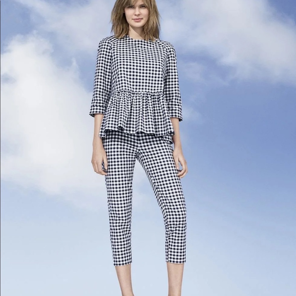 Victoria Beckham x Target Blue and White Gingham